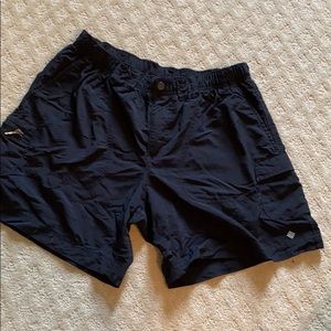 Black Columbia 5“ In-seam Quick Dry Shorts